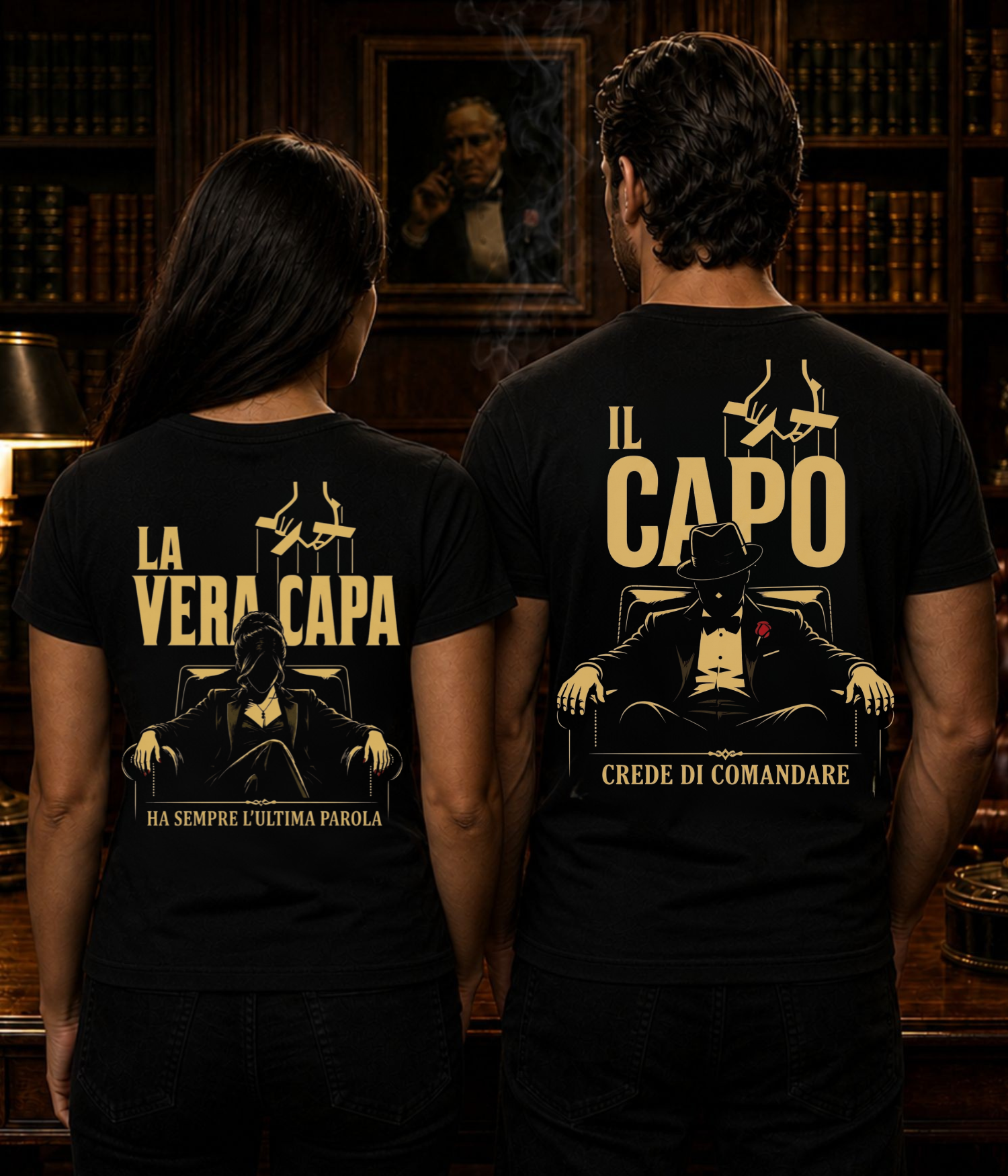 Il Capo / La vera capa - Couple Shirt Bundle