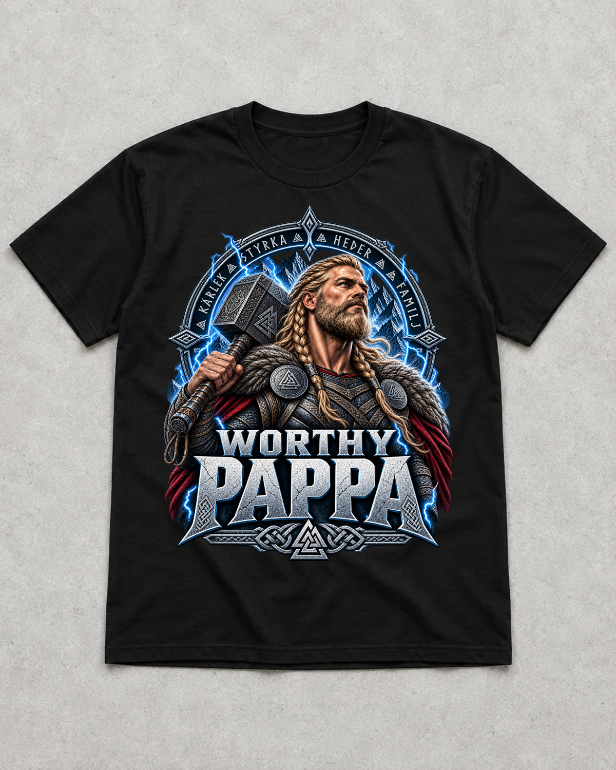 Worthy Pappa - Premium Shirt Unisex