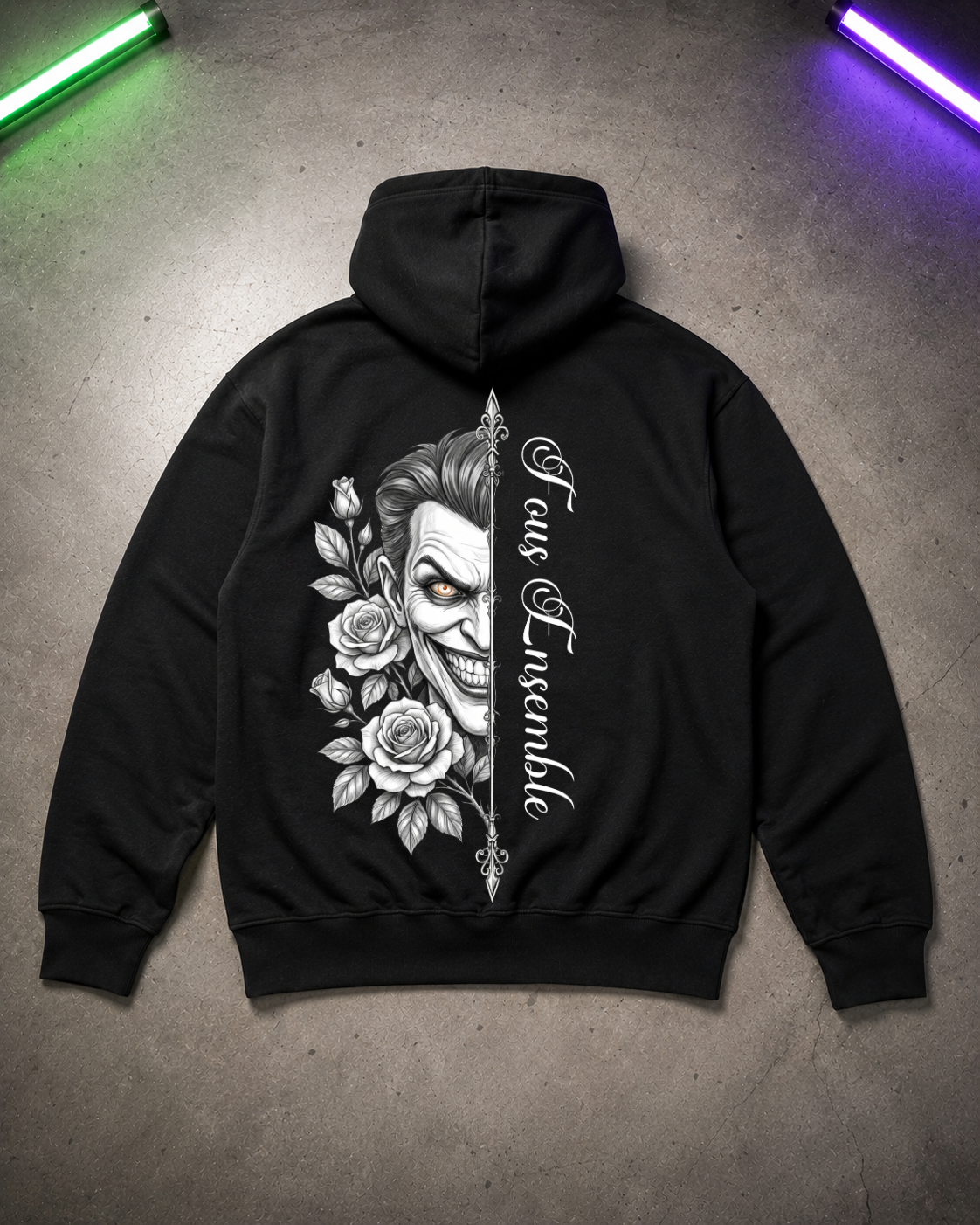 Fous ensemble 2 - Hoodie Unisex Backprint***