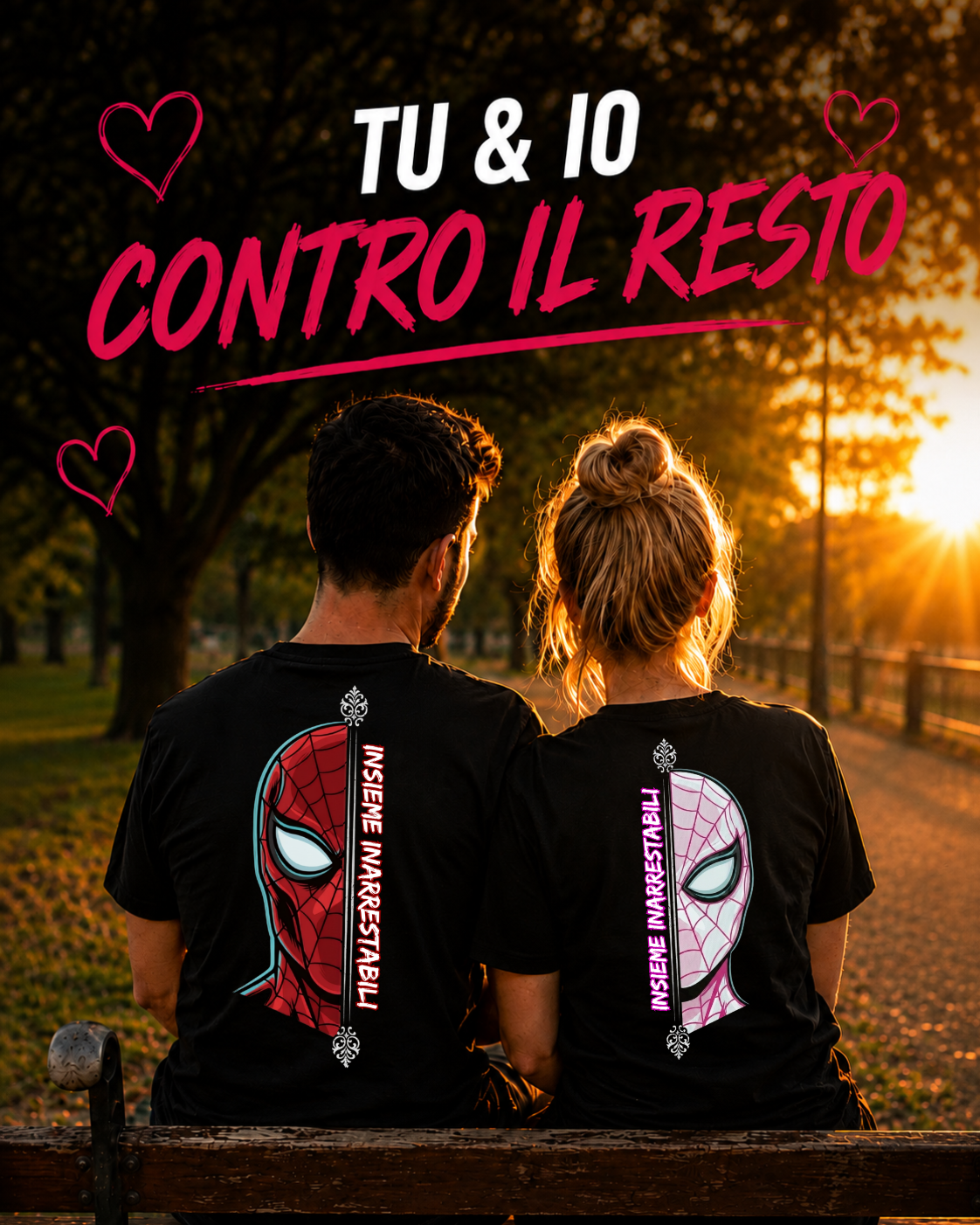 Insieme Inarrestabili - Couple Shirt Bundle