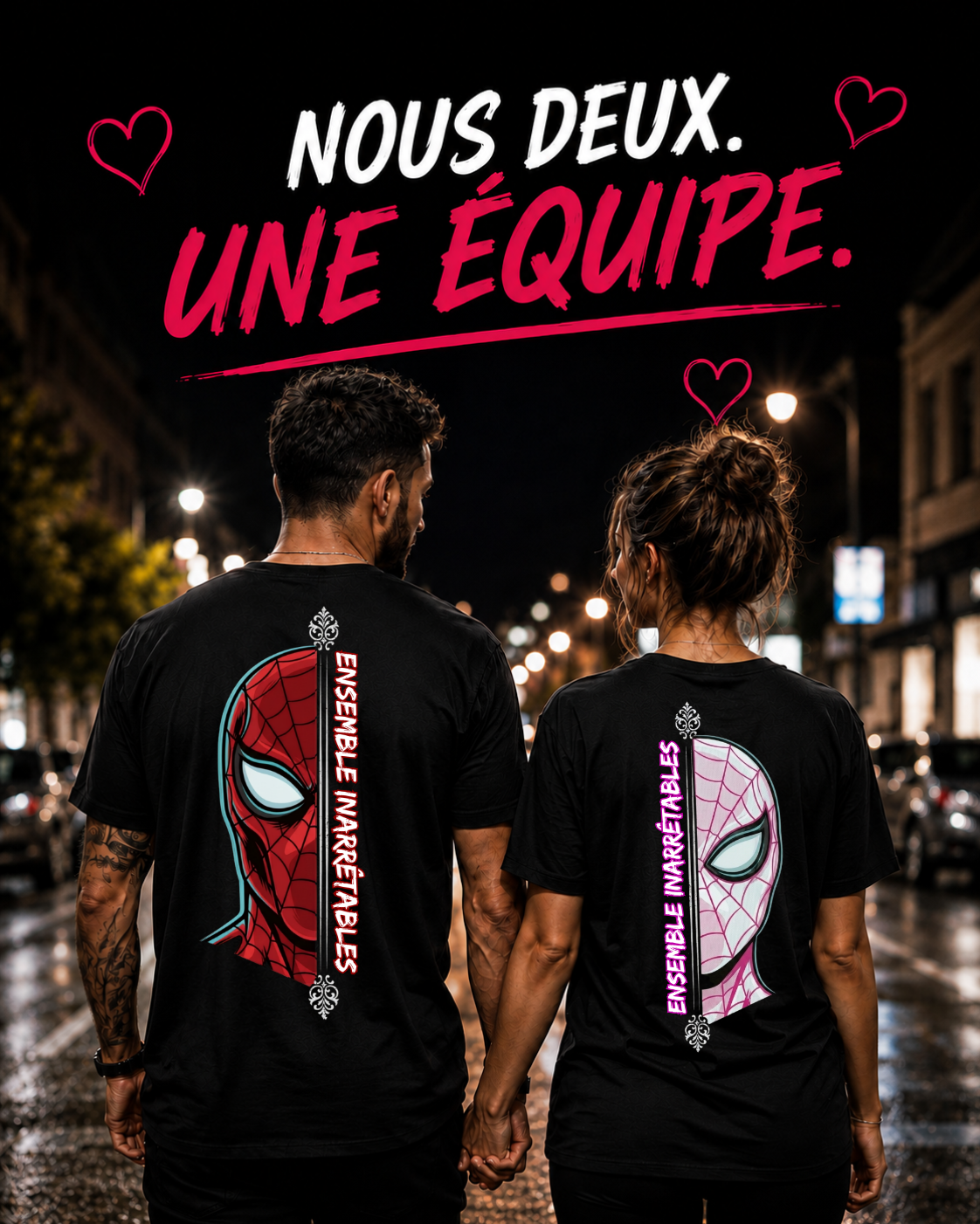 Ensemble Inarrêtables - Couple Shirt Bundle