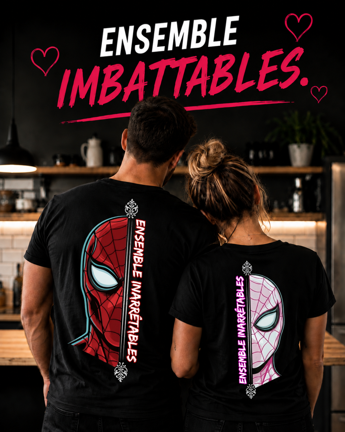 Ensemble Inarrêtables - Couple Shirt Bundle