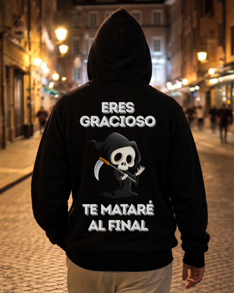 Eres Gracioso - Hoodie unisex rugafdruk ES.