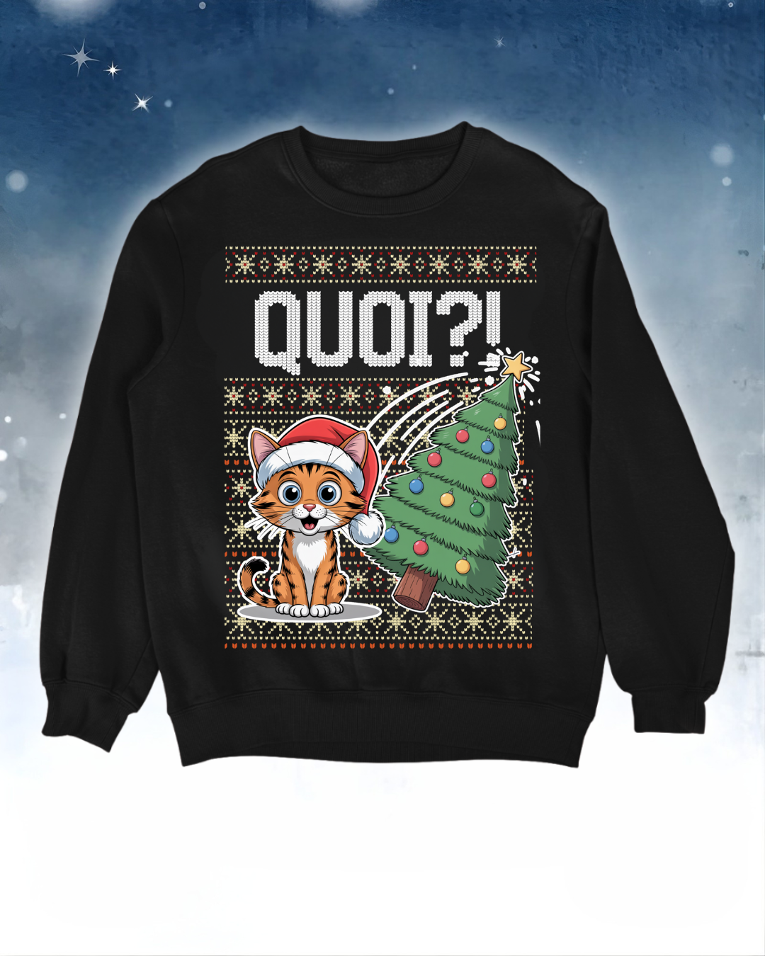 QUOI? - Ugly Sweater France