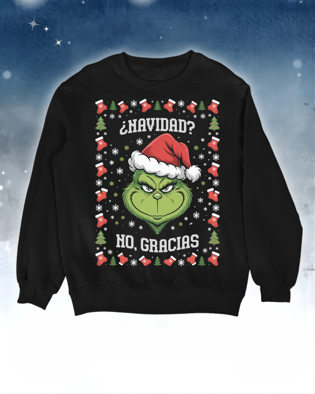 No, gracias - Ugly Sweater Spain