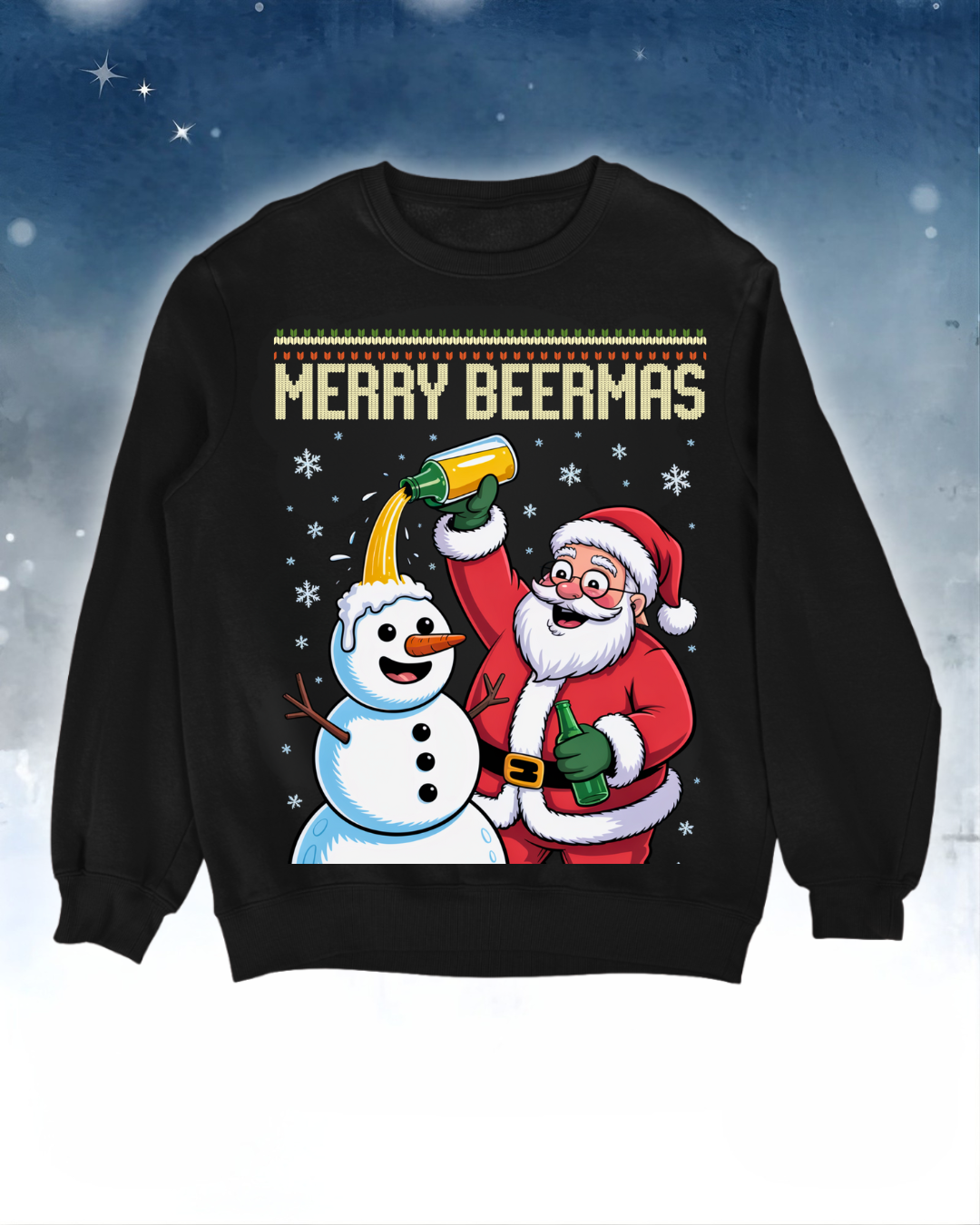 Merry Beermas - Ugly Sweater