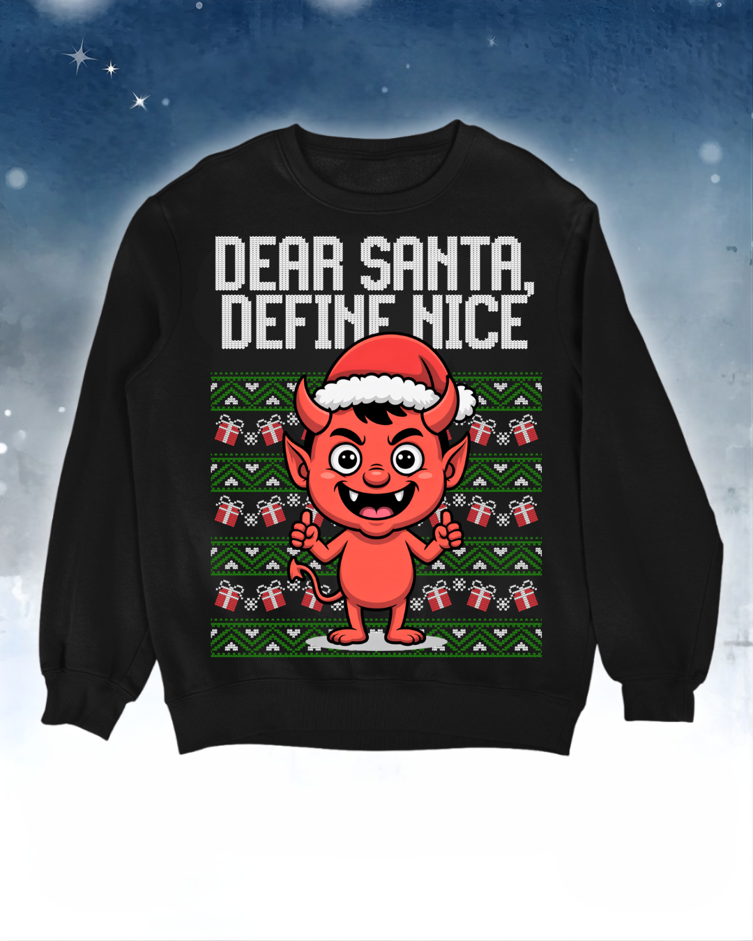 Define nice - Ugly Sweater