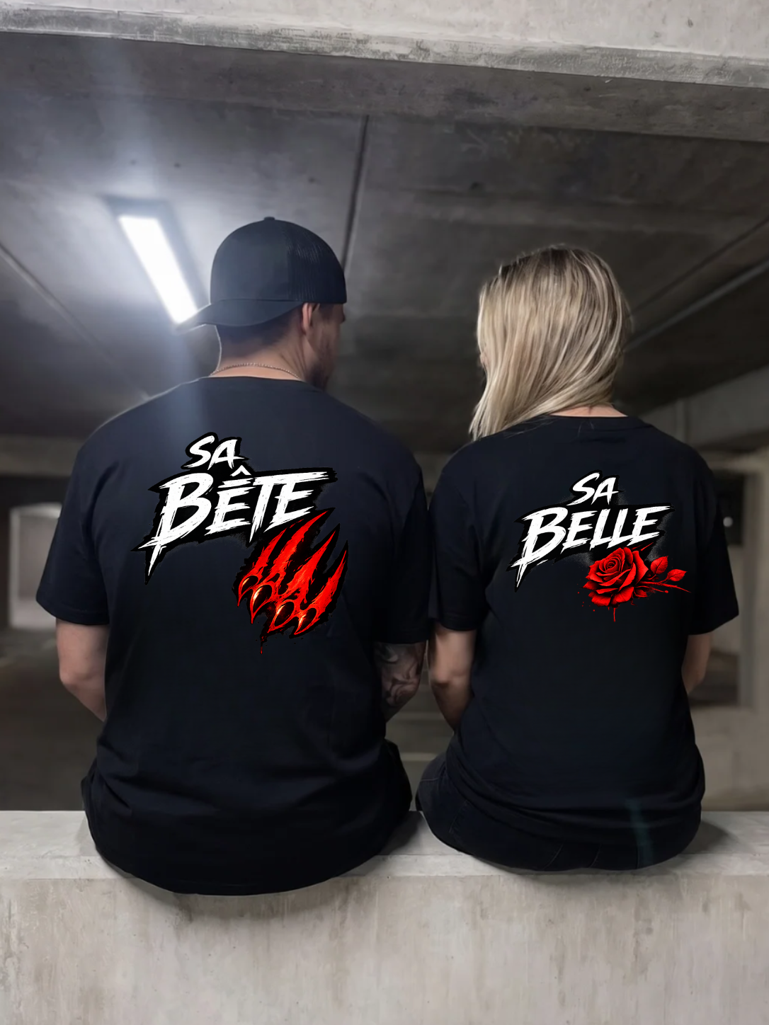 sa bete / sa belle - Couple Shirt Bundle