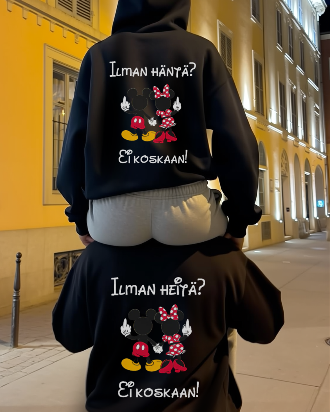 Ilman Häntä / Ilman Heitä - Hoodie Couple Bundle FI.