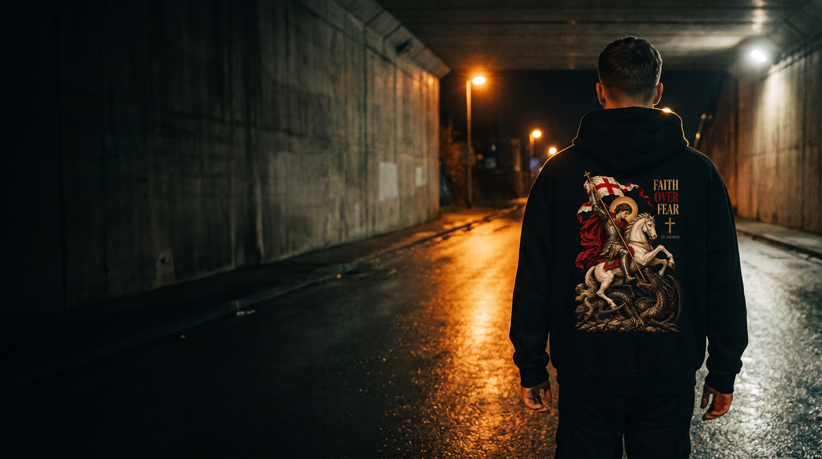 FAITH OVER FEAR - OVERSIZED HOODIE