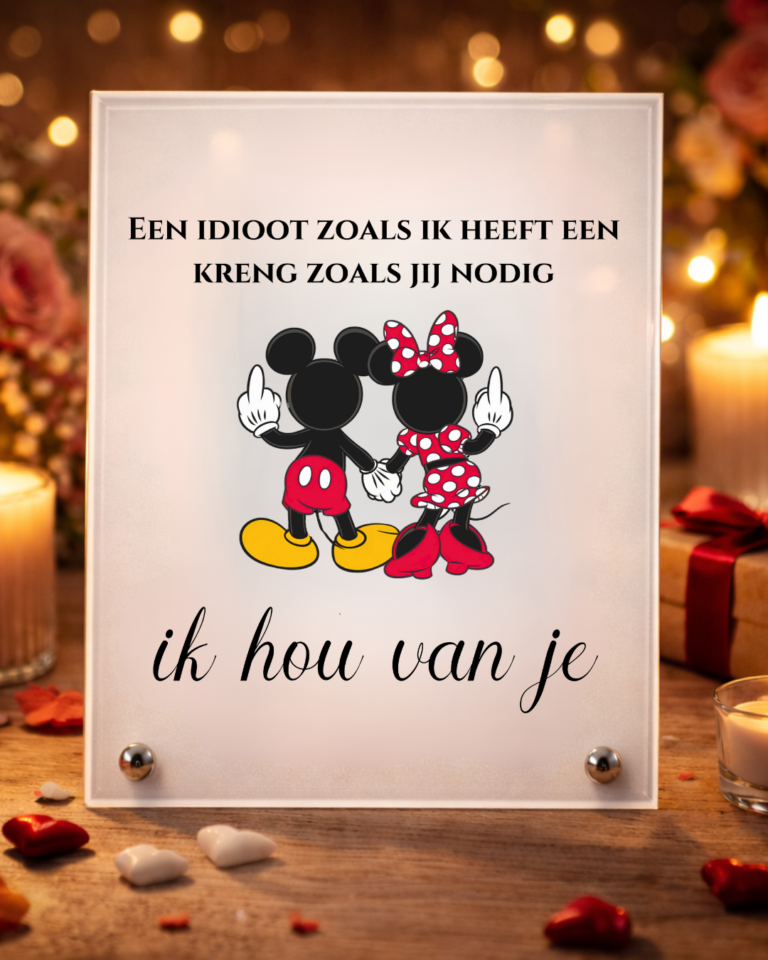 love her - glass stand NL.